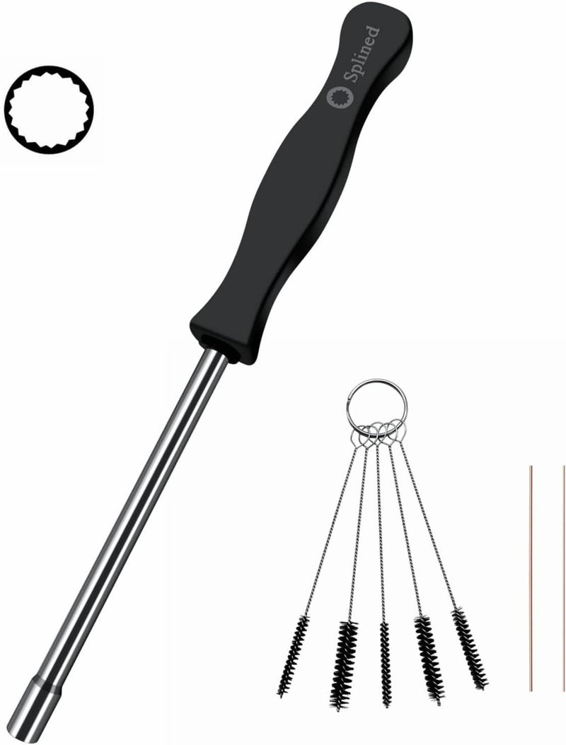 Strongthium 21 Teeth Splined Carburetor Adjustment Tool for Husqvarna Poulan 530035560 Stihl Homelite Craftman Echo Weed Eater String Trimmer Chainsaw Leaf Blower 2 Cycle Engine Carb Screwdriver - Image 1